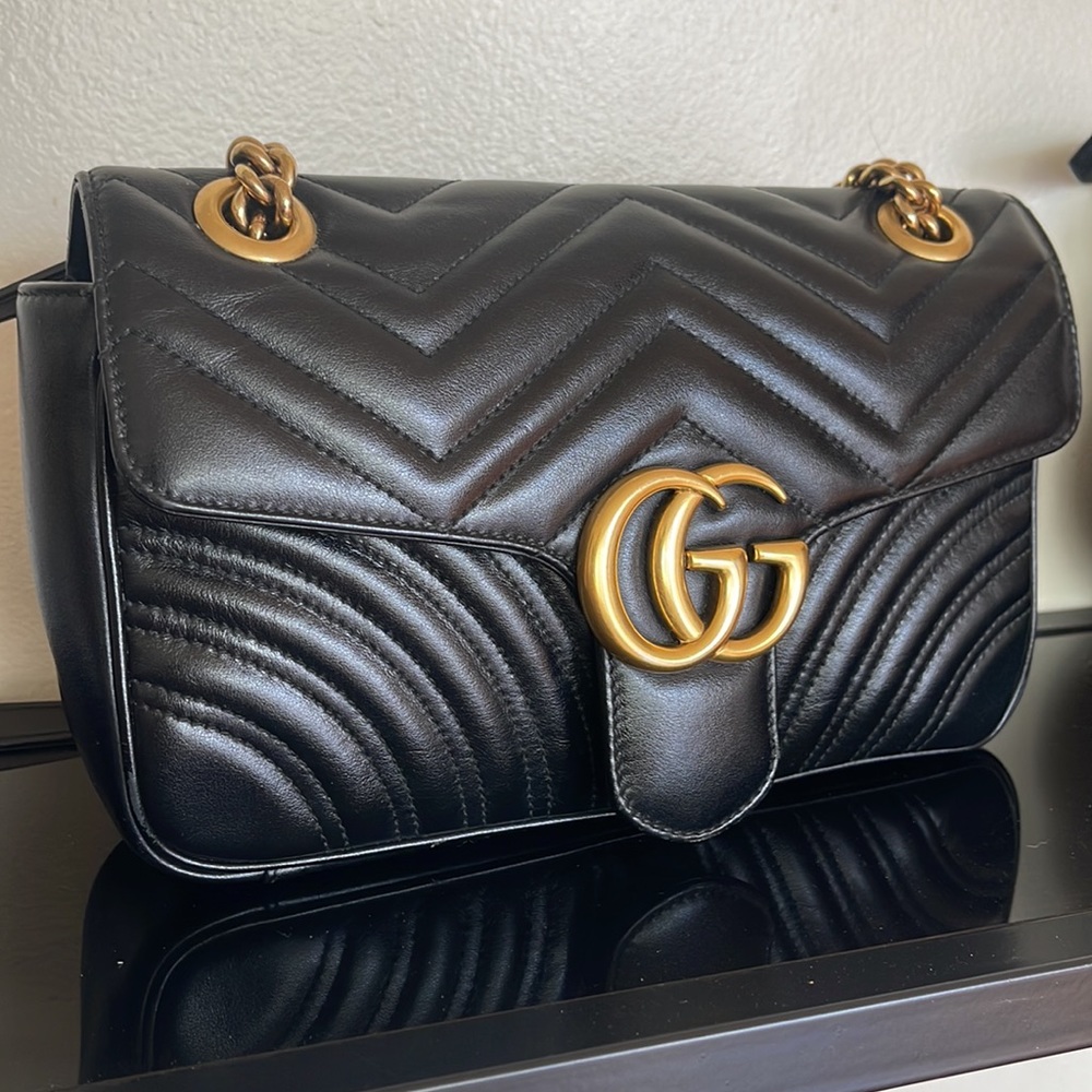Authentic Gucci GG Marmont Small shoulder bag. - Picture 8 of 8